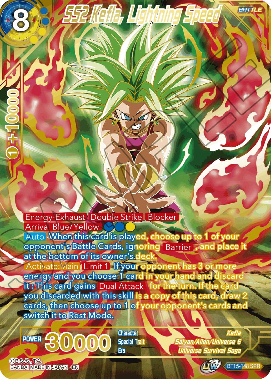 SS2 Kefla, Lightning Speed [SPR] BT15-148