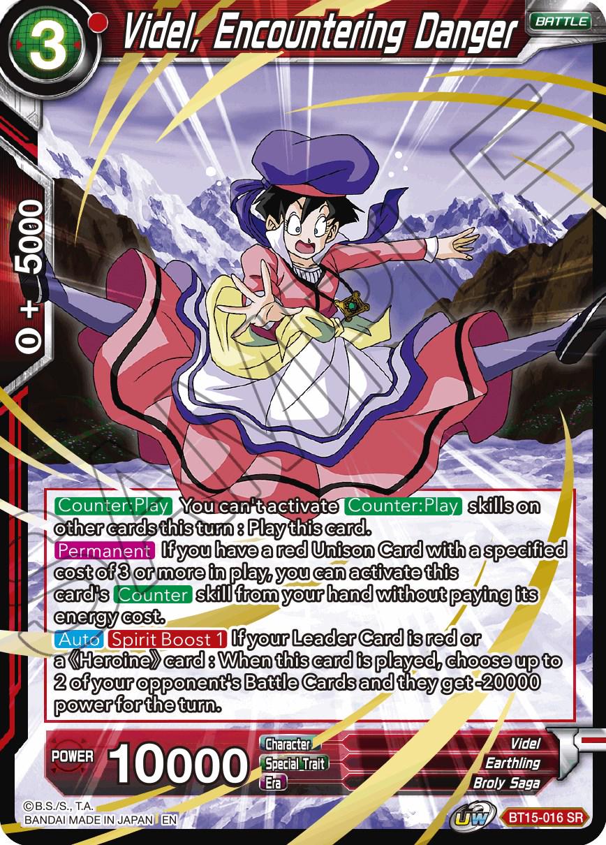 Videl, Encountering Danger BT15-016