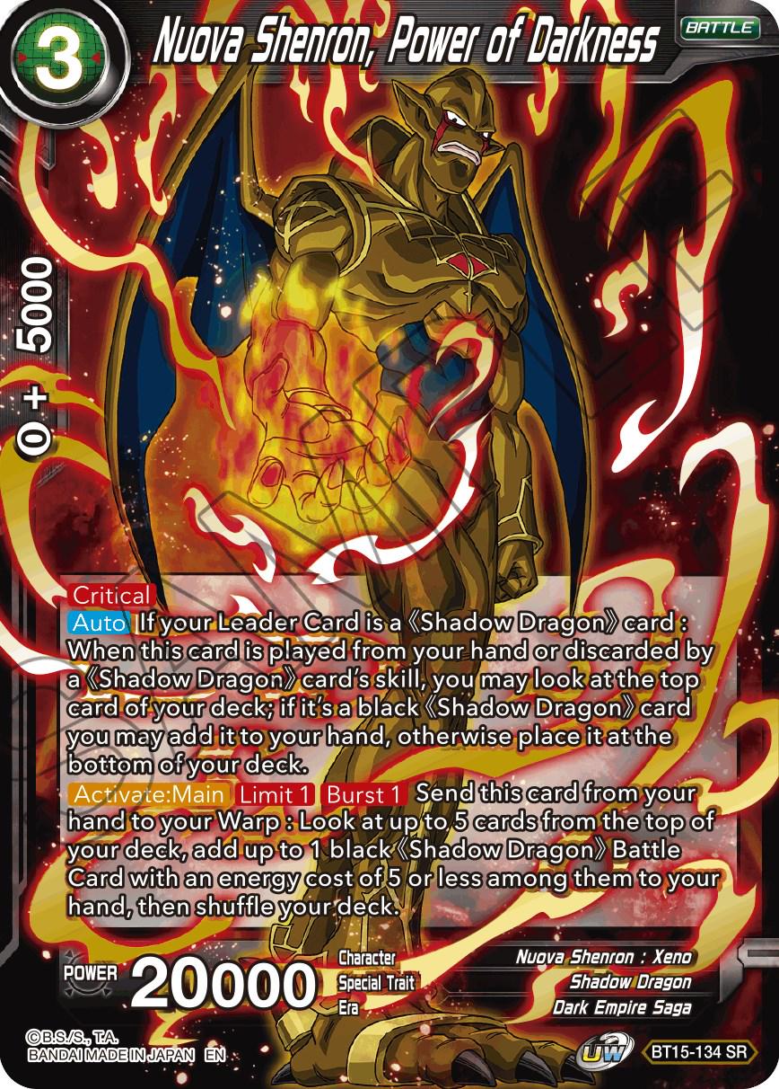 Nuova Shenron, Power of Darkness BT15-134