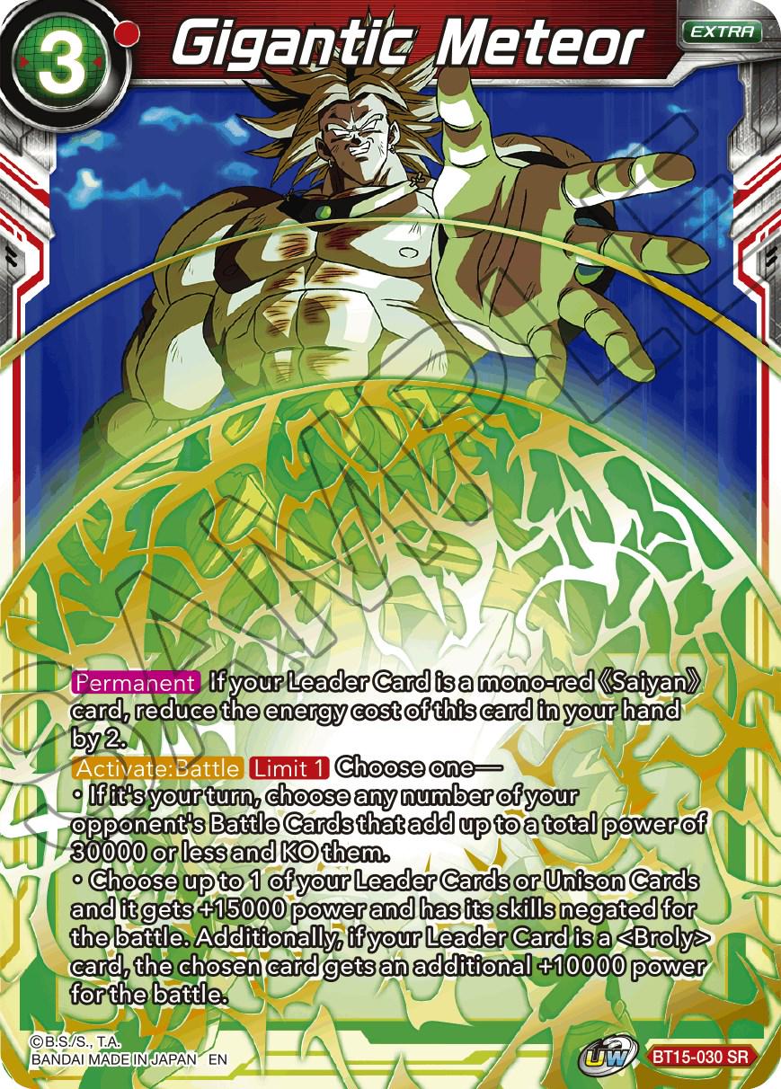 Gigantic Meteor BT15-030