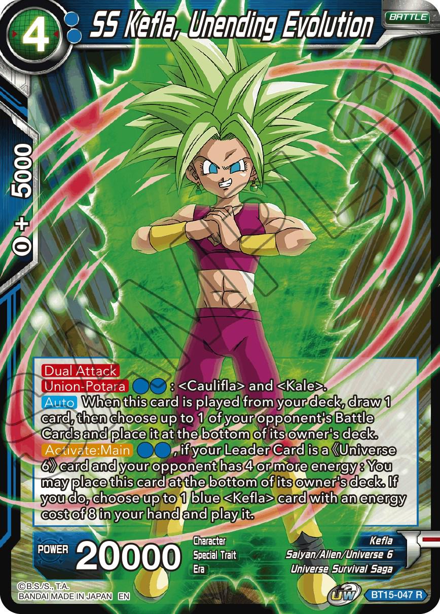 SS Kefla, Unending Evolution BT15-047