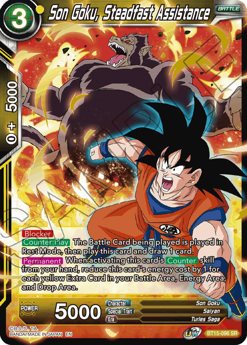 Son Goku, Steadfast Assistance BT15-096