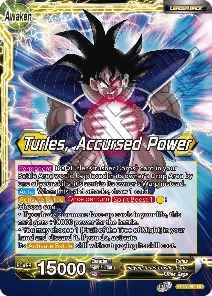 Turles // Turles, Accursed Power BT15-092