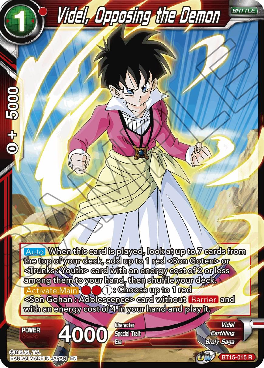 Videl, Opposing the Demon BT15-015