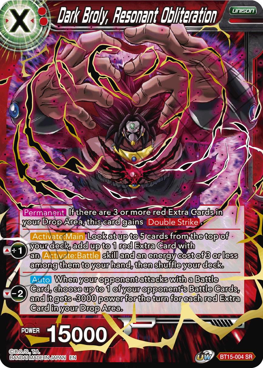 Dark Broly, Resonant Obliteration BT15-004