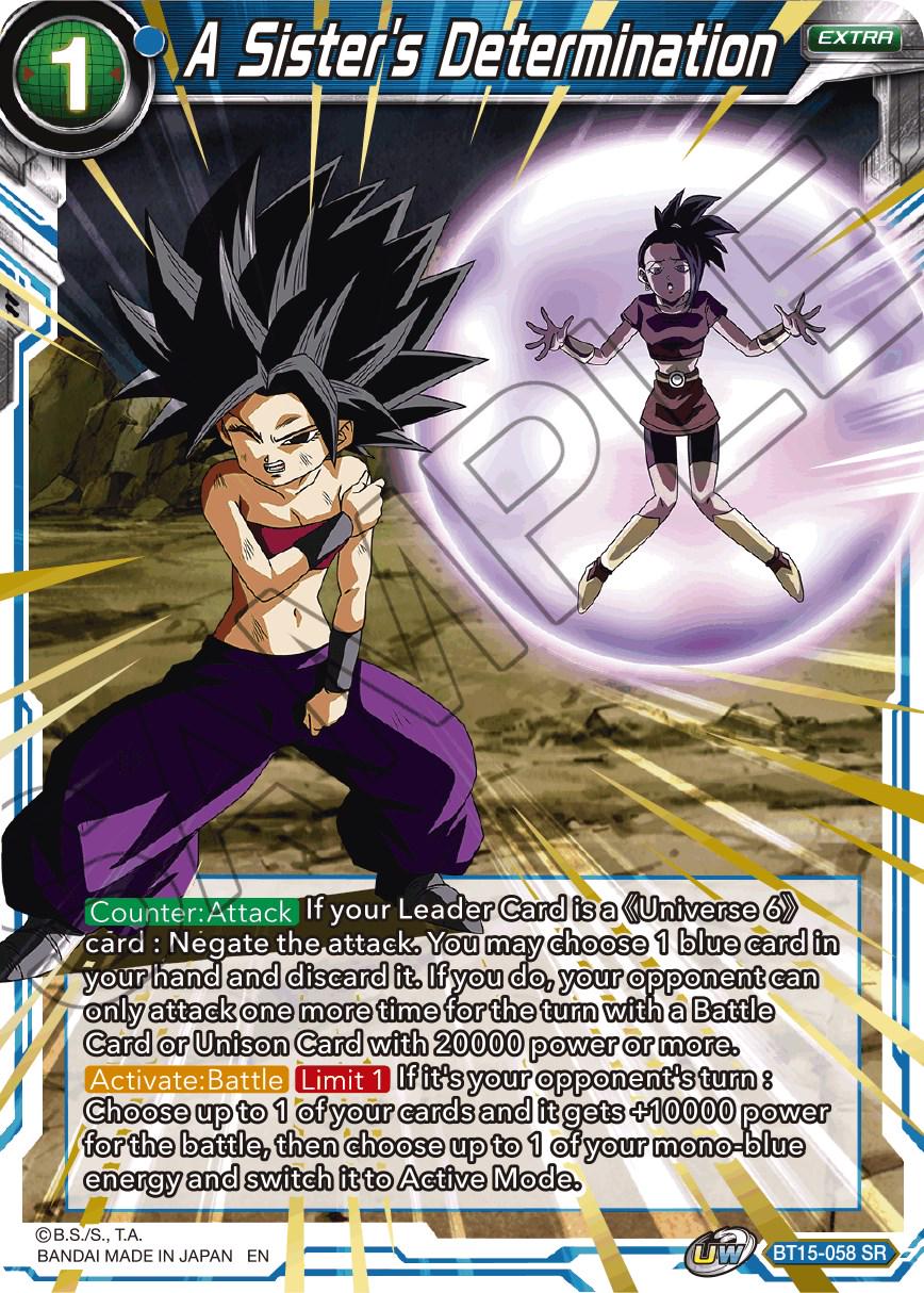 A Sister's Determination BT15-058