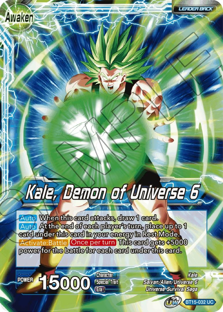 Kale // Kale, Demon of Universe 6 BT15-032