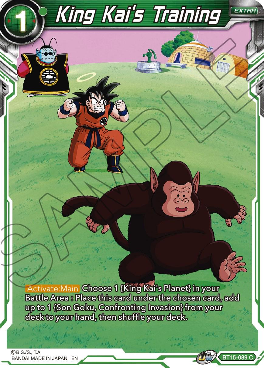 King Kai's Training BT15-089
