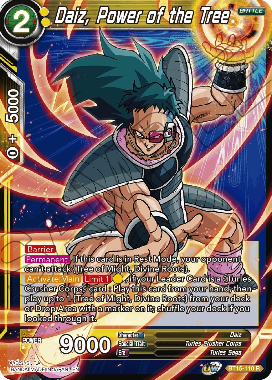 Daiz, Power of the Tree BT15-110