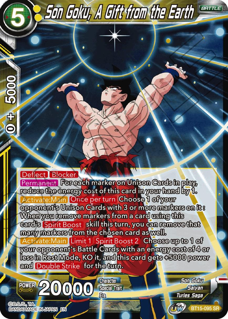 Son Goku, A Gift from the Earth BT15-095