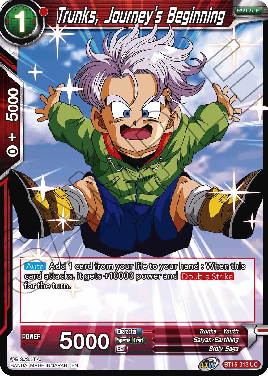 Trunks, Journey's Beginning BT15-013