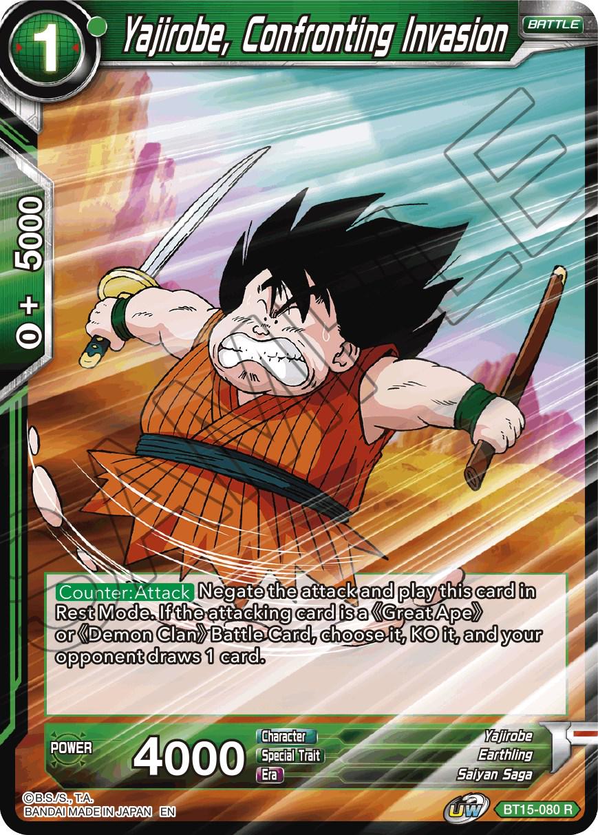 Yajirobe, Confronting Invasion BT15-080