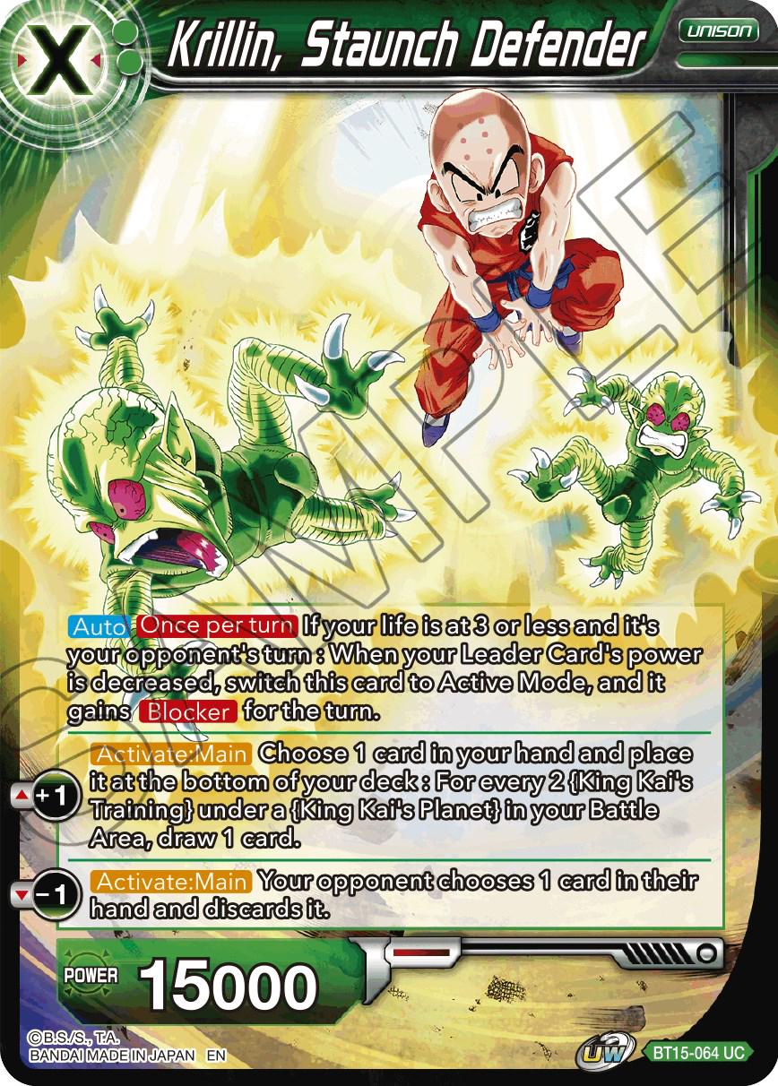 Krillin, Staunch Defender BT15-064