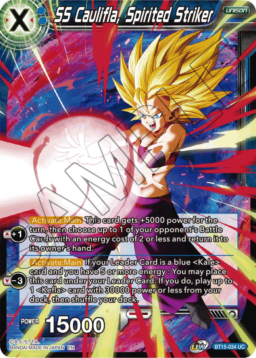 SS Caulifla, Spirited Striker BT15-034