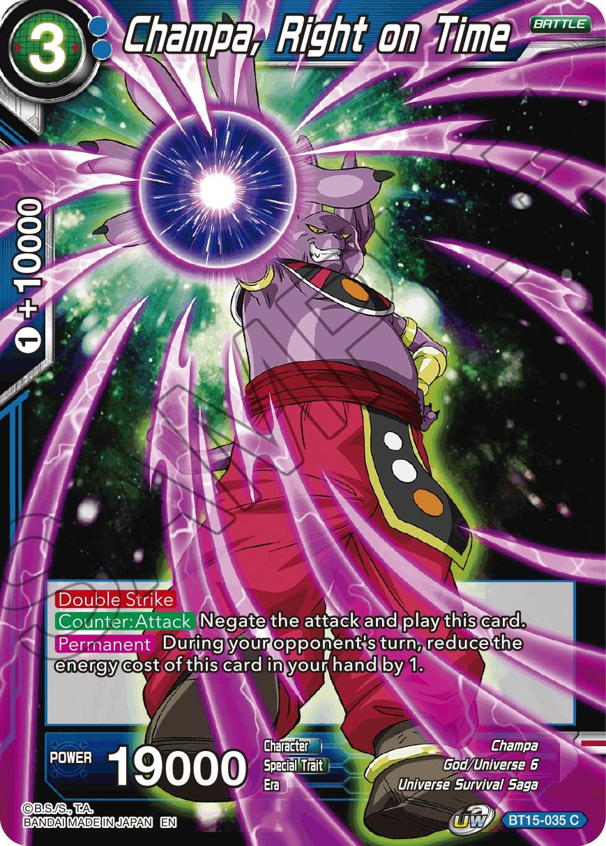 Champa, Right on Time BT15-035