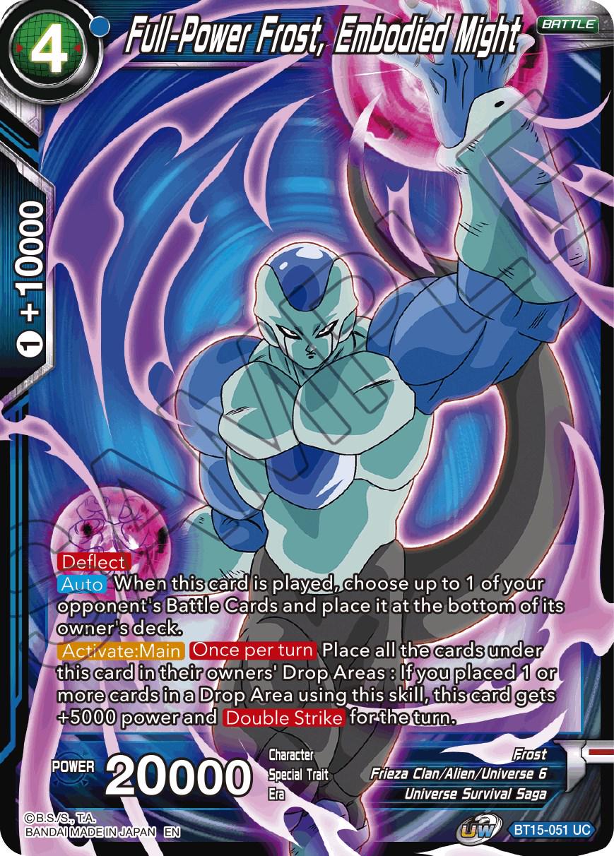Full-Power Frost, Embodied Might BT15-051