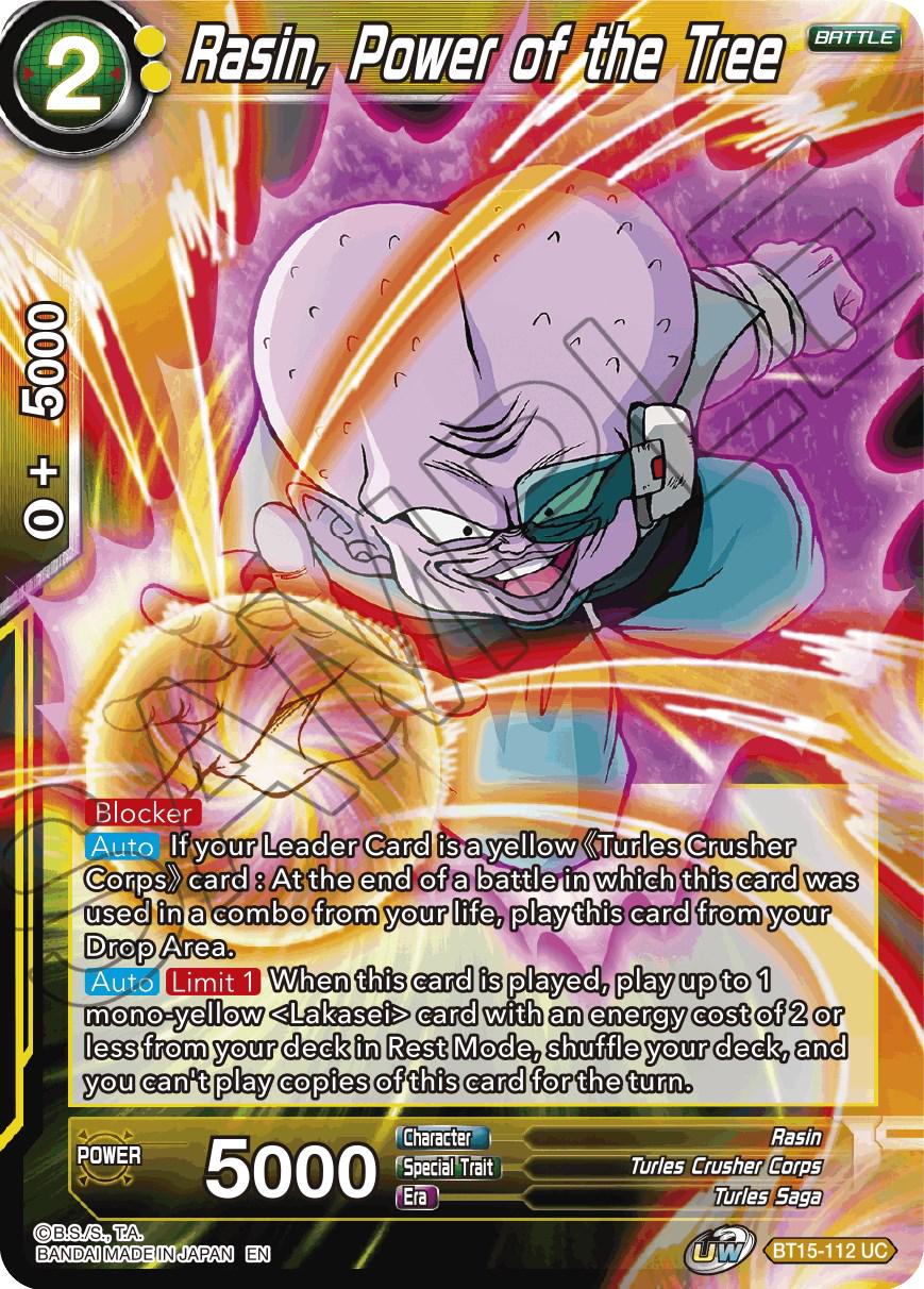 Rasin, Power of the Tree BT15-112