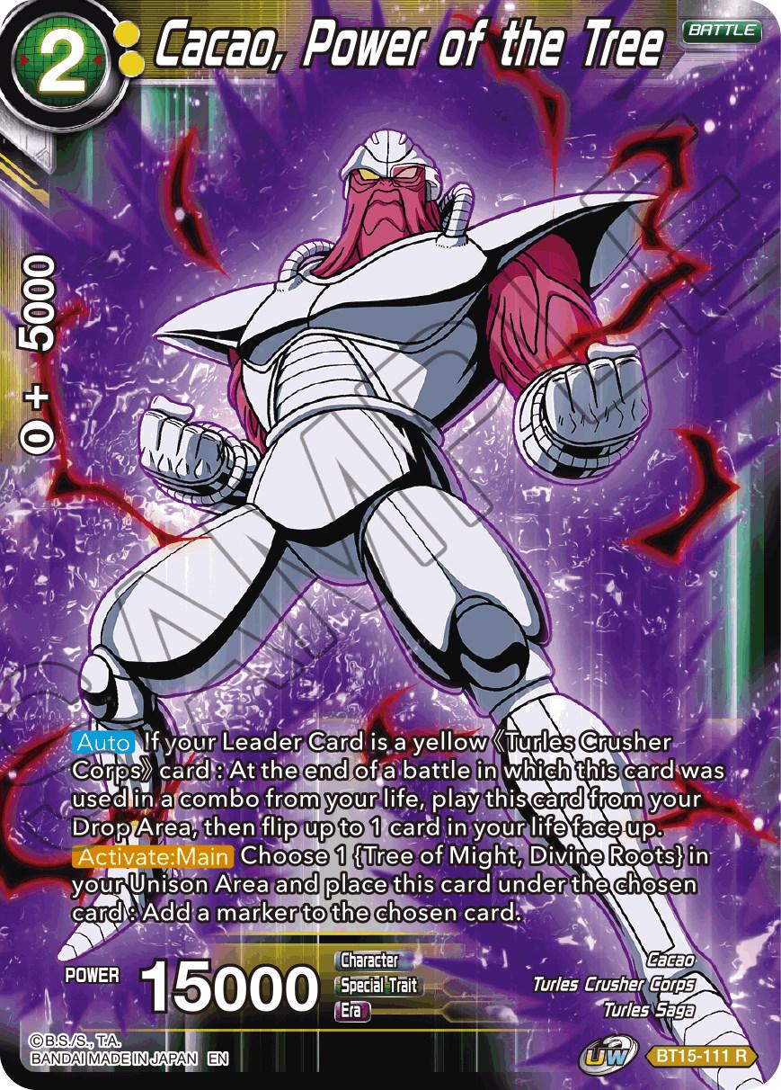 Cacao, Power of the Tree BT15-111