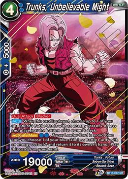 Trunks, Unbelievable Might BT13-042