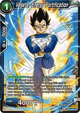 Vegeta, Energy Fortification BT13-040