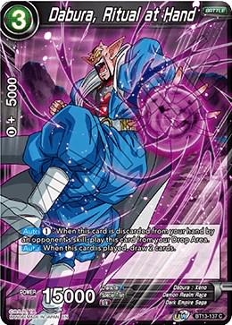 Dabura, Ritual at Hand BT13-137