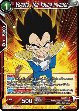 Vegeta, the Young Invader BT13-023