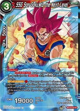 SSG Son Goku, to the Next Level BT13-018