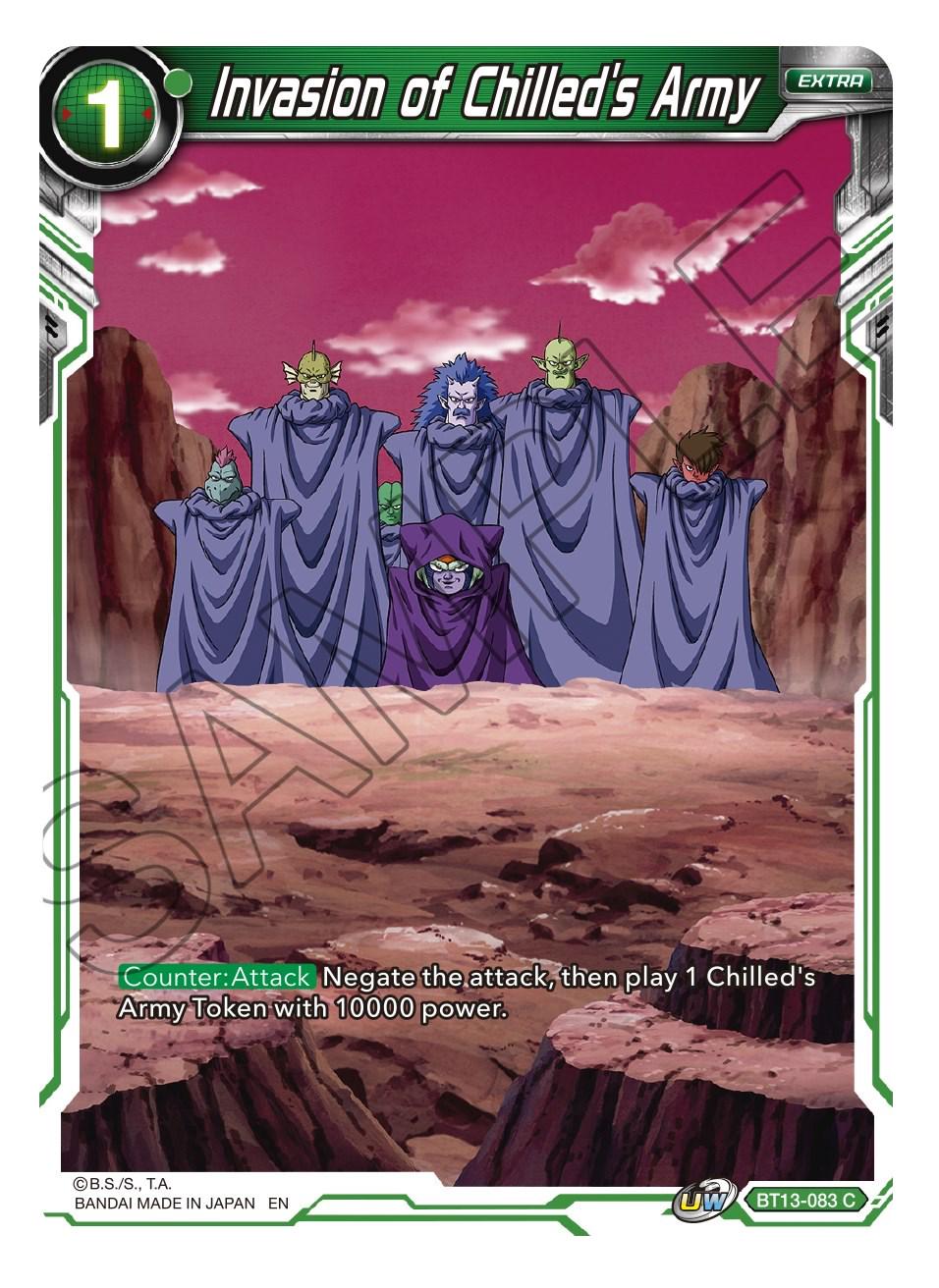 Invasion of Chilled's Army BT13-083