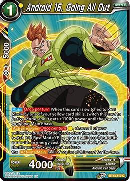 Android 16, Going All Out BT13-112