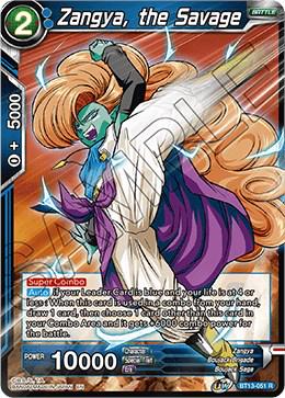 Zangya, the Savage BT13-051