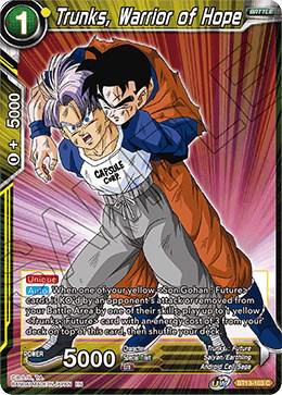 Trunks, Warrior of Hope BT13-103