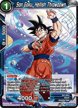 Son Goku, Hellish Throwdown BT13-056