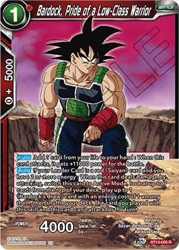 Bardock, Pride of a Low-Class Warrior BT13-005