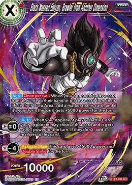 Black Masked Saiyan, Brawler from Another Dimension BT13-004