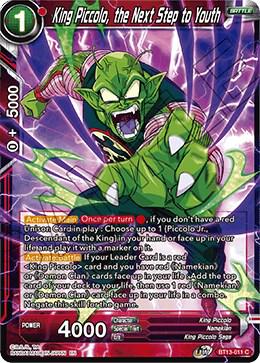 King Piccolo, the Next Step to Youth BT13-011