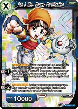 Pan & Giru, Energy Fortification BT13-033