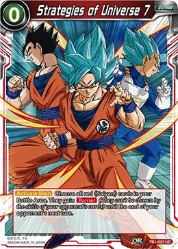 Strategies of Universe 7 TB1-023