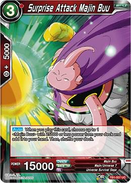 Surprise Attack Majin Buu TB1-007