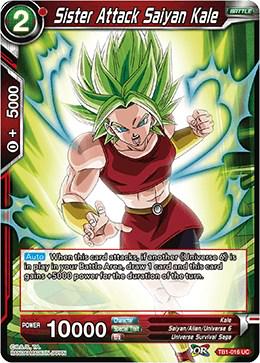 Sister Attack Saiyan Kale TB1-016