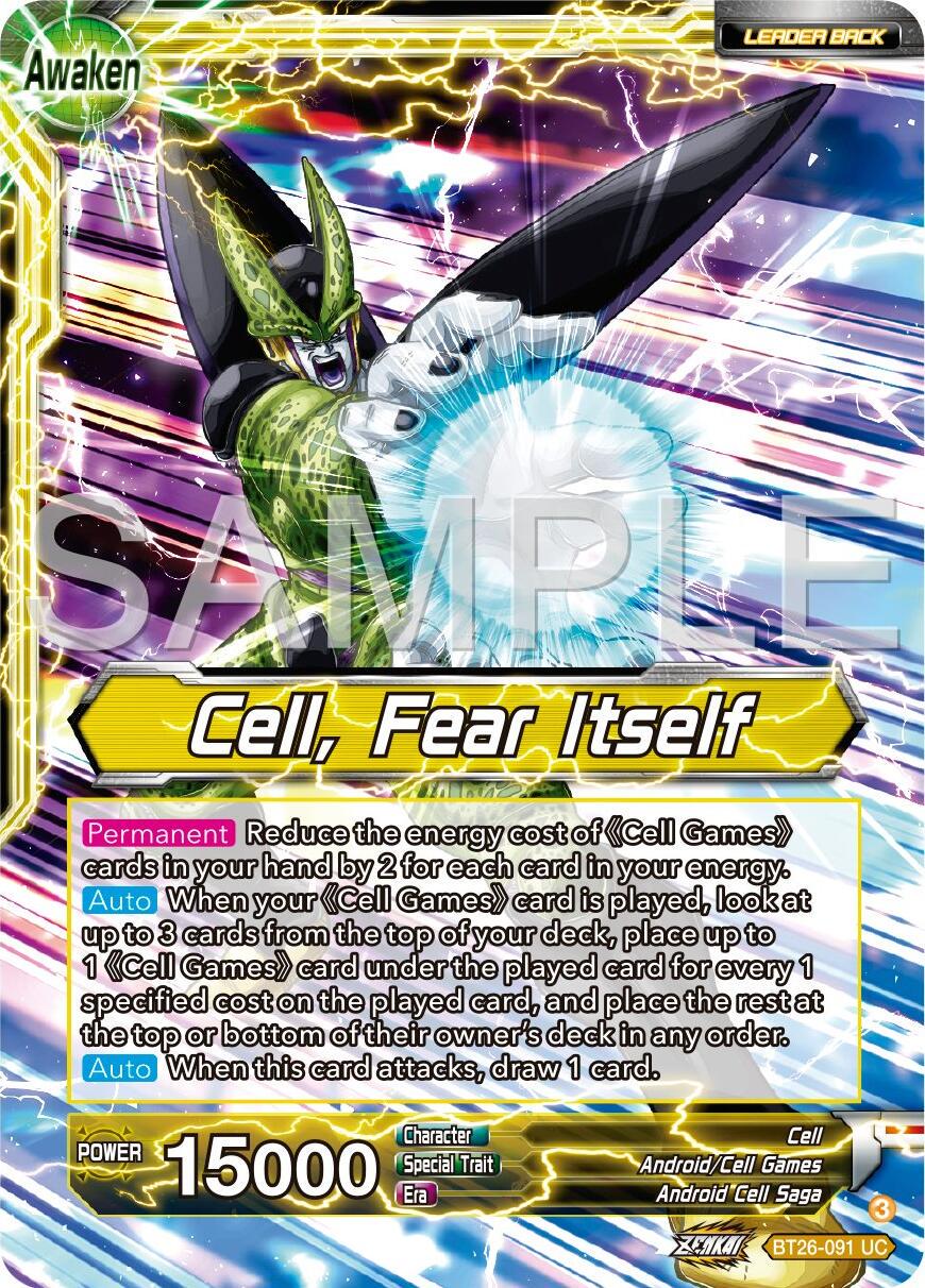Cell // Cell, Fear Itself BT26-091