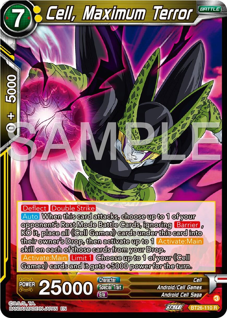 Cell, Maximum Terror BT26-110