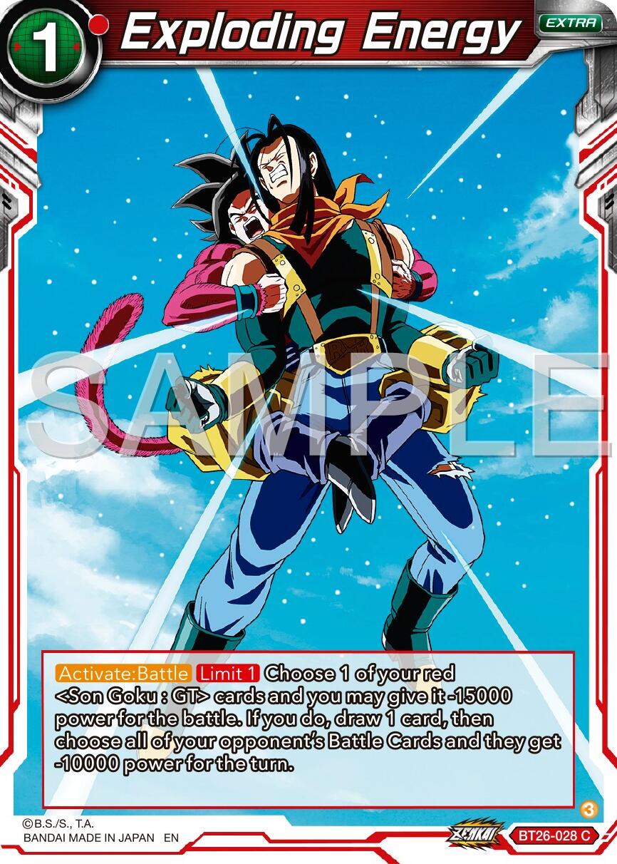 Exploding Energy BT26-028