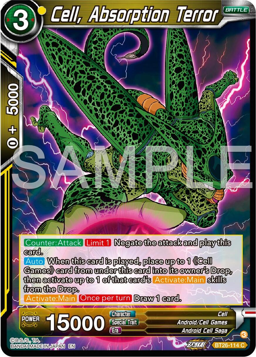 Cell, Absorption Terror BT26-114