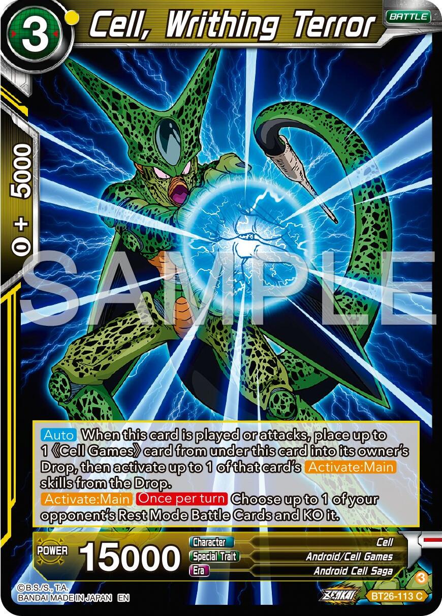 Cell, Writhing Terror BT26-113