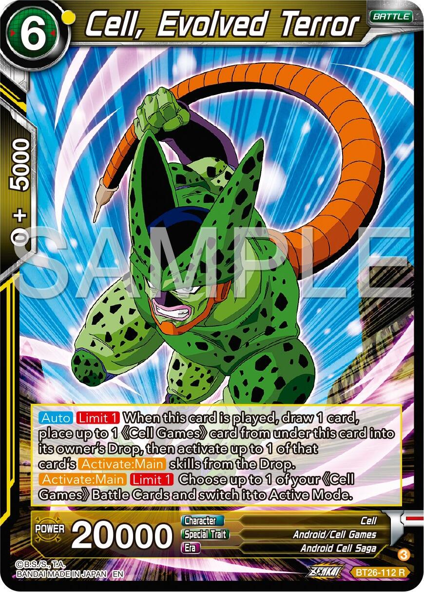 Cell, Evolved Terror BT26-112