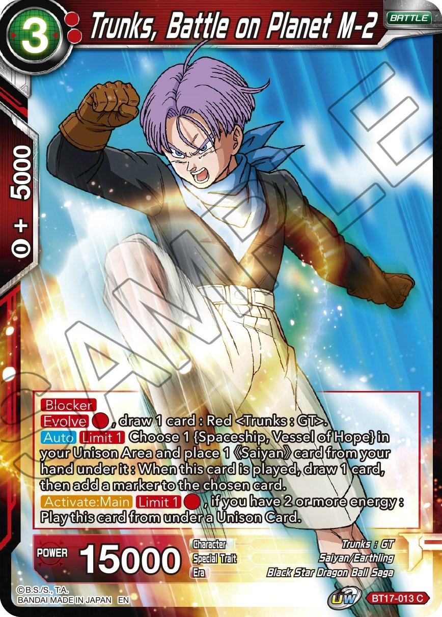 Trunks, Battle on Planet M-2 BT17-013