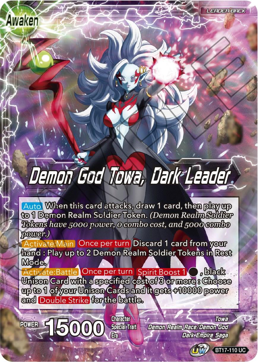 Towa // Demon God Towa, Dark Leader BT17-110