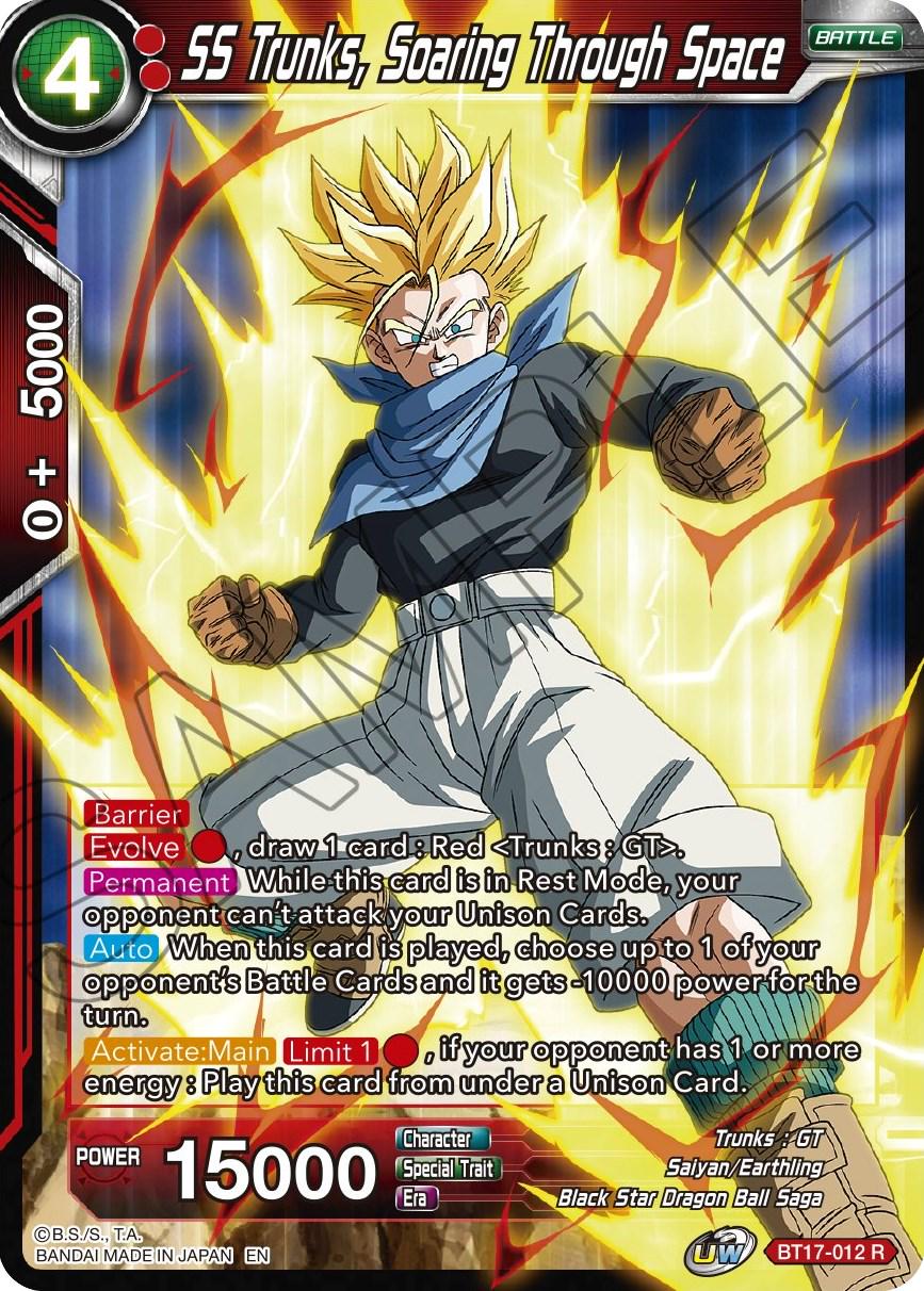 SS Trunks, Soaring Through Space BT17-012
