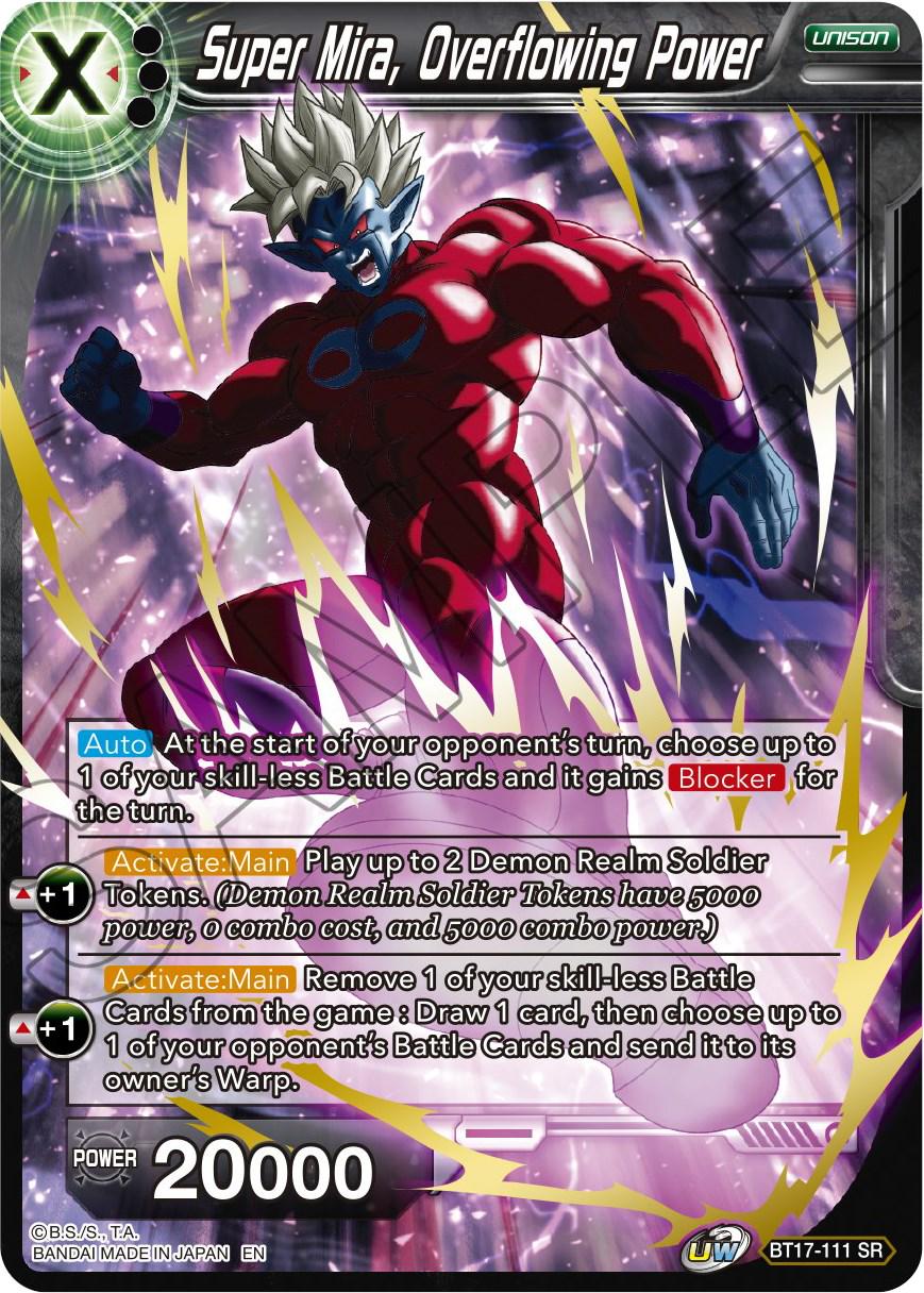 Super Mira, Overflowing Power BT17-111