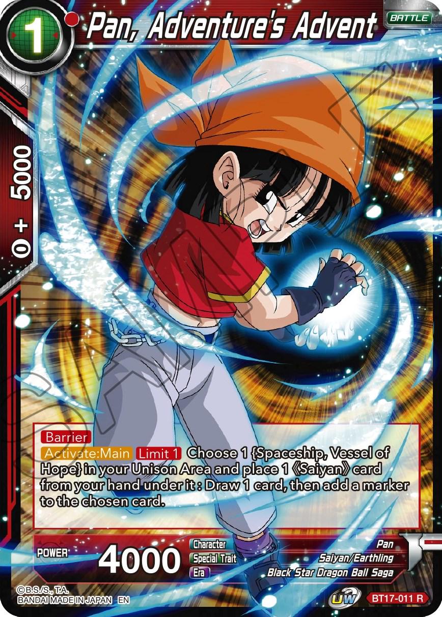 Pan, Adventure's Advent BT17-011